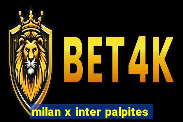 milan x inter palpites